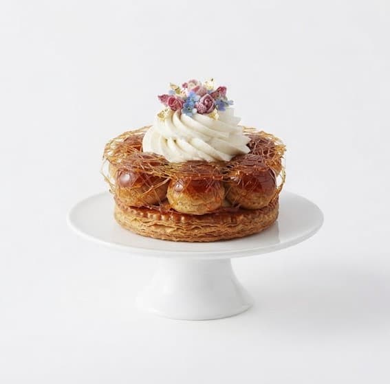 Galleta rellena con crema